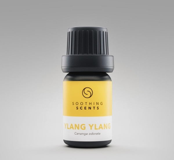 bottle of ylang ylang oil